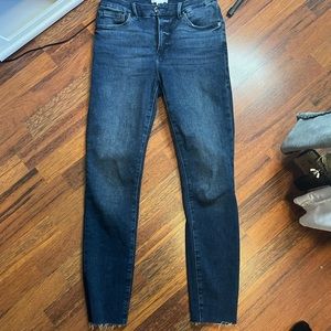 Good American ‘good legs’ jeans in shade Blue660